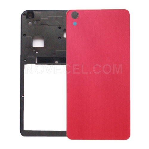 Battery Back Cover Replacement for Lenovo S850(Red)