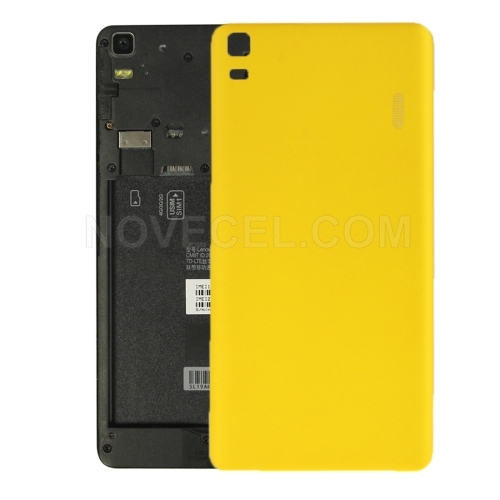 Battery Back Cover Replacement for Lenovo K3 Note(Yellow)
