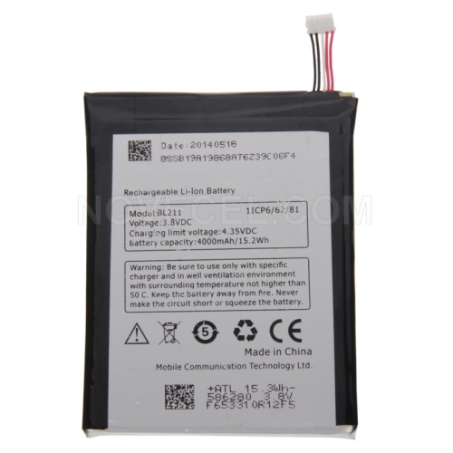 BL211 Rechargeable Li-ion Battery for Lenovo P780