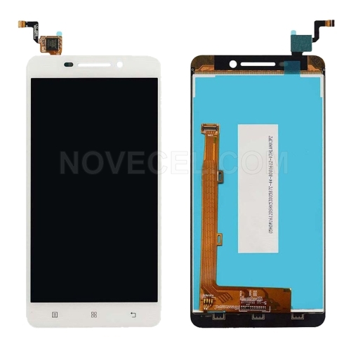 Lenovo A5000 LCD Display + Touch Screen Digitizer Assembly(White)