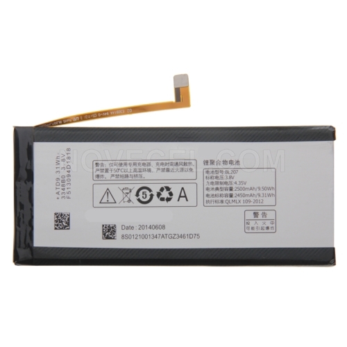 BL207 Rechargeable Li-Polymer Battery for Lenovo K900