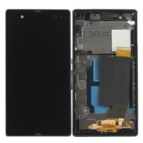 LCD Display + Touch Screen Digitizer Assembly with Frame Replacement for Sony Xperia Z / L36H / C6603 / C6602(Black)