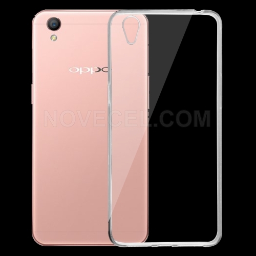 OPPO A37 0.75mm Ultra-thin Transparent TPU Protective Case(Transparent)