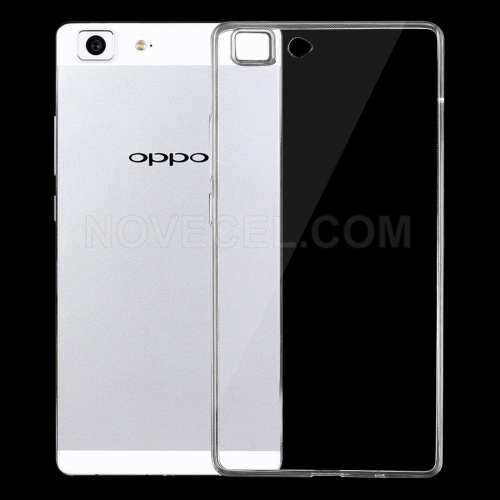 OPPO R5 0.75mm Ultra-thin Transparent TPU Protective Case(Transparent)