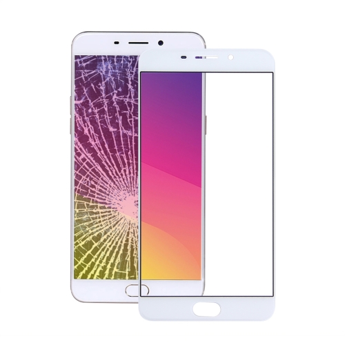 OPPO R9 Front Screen Outer Glass Lens(White)