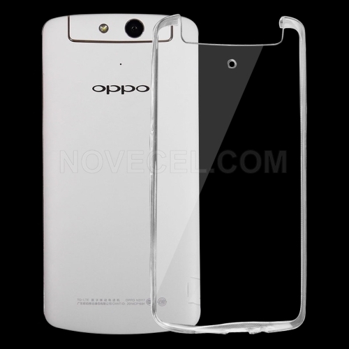 OPPO N1 Mini 0.75mm Ultra-thin Transparent TPU Protective Case(Transparent)