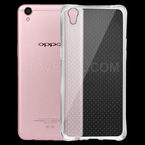 OPPO R9 Shock-resistant Cushion TPU Protective Case(Transparent)