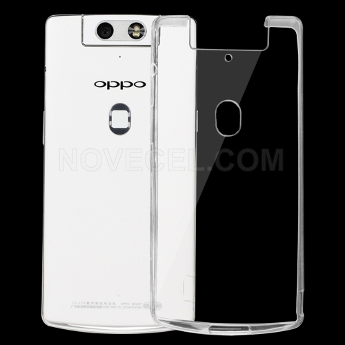 OPPO N3 / N5207 0.75mm Ultra-thin Transparent TPU Protective Case(Transparent)