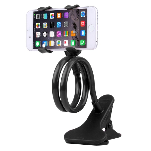 Universal Multifunctional Flexible Long Arm Lazy Bracket Desktop Headboard Bedside Car Phone Holder Stand Tablet Mount with Clamping Base for iPhone,