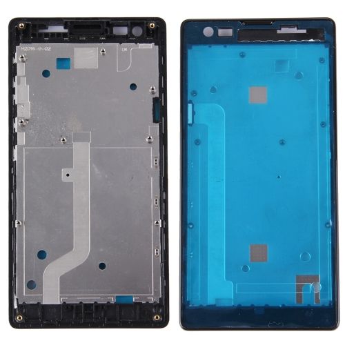 Front Housing Screen Frame Bezel for Xiaomi Redmi 3G Version(Black)