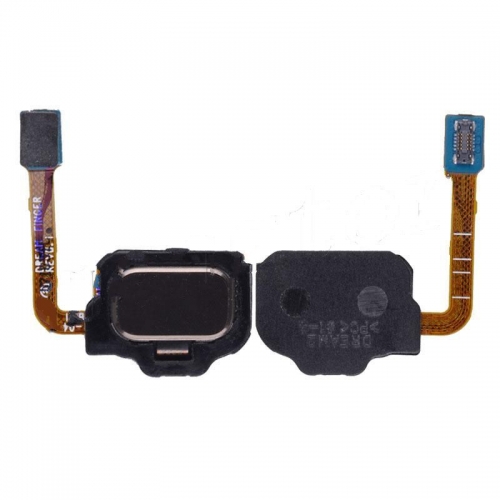 Home Button with Flex Cable, Connector and Fingerprint Scanner Sensor for Galaxy S8 G950 - Gold