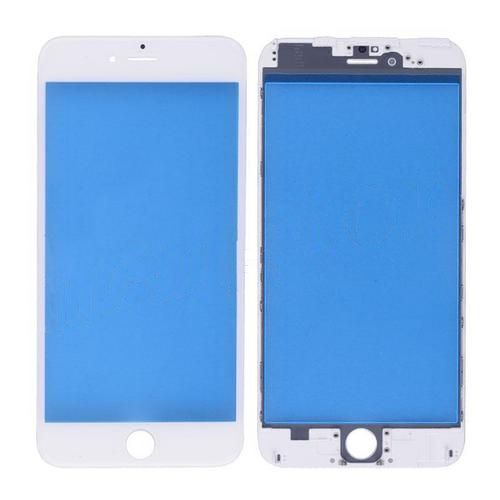 A+ Quality Front Glass with Frame for iPhone 6 Plus - White