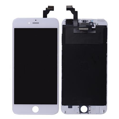 LCD with Touch Screen Digitizer and Frame for iPhone 6 Plus  (Refurbished ORI Quality)_White