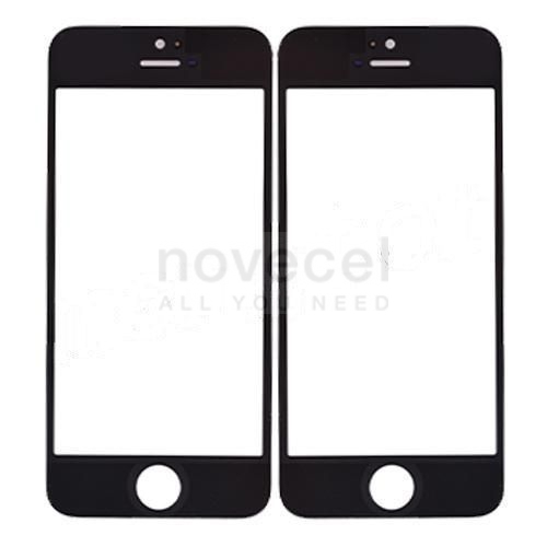 Front Screen Glass for iPhone 5/ 5S/ 5C/ SE(A Quality)-Black
