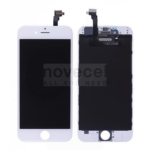 OEM LCD with Touch Screen Digitizer with Frame for iPhone 6_White