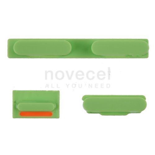 Side buttons for iPhone 5C-Green