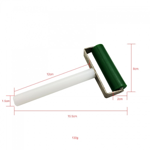 3 inchs(7.8*φ2.3cm) Manual Silicone Roller for applying OCA and polarisor-Green