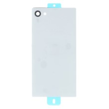 Battery Door Cover with Adhesive Sticker Replacement for Sony Xperia Z5 Compact - White