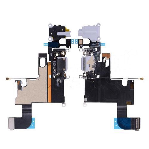 ORI Charging Port with Flex Cable for iPhone 6_Light Gray