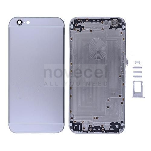Back Cover With Sim Card Tray and Buttons for iPhone 6(4.7 inches)-Grey