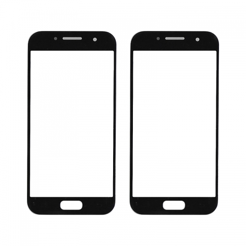 For Galaxy A3 (2017) / A320 Front Screen Outer Glass Lens-Generic