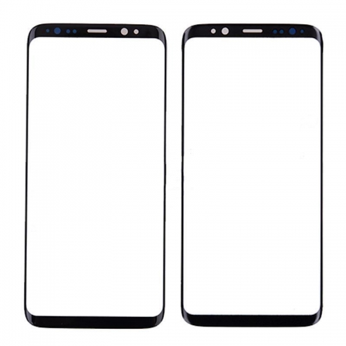 A+ Front Screen Glass Lens for Galaxy S8_Black