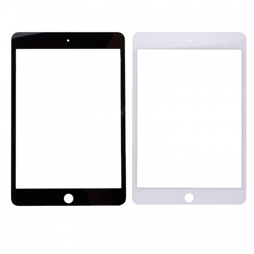 Front Glass Lens For iPad Mini 4-White