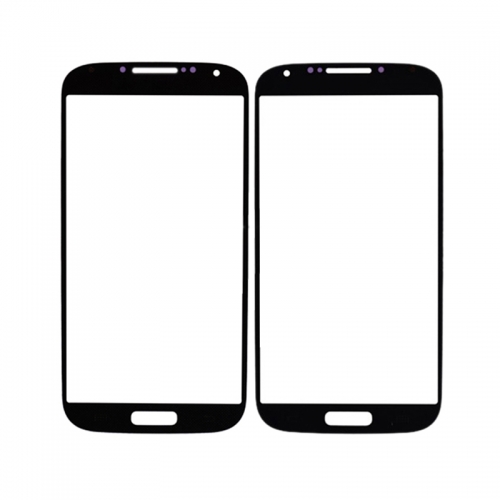 A+ Front Glass Screen Lens Replacement for Galaxy S4 i9500 - High Quality/Black