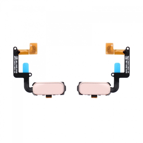 For Samsung Galaxy A3 (2017) / A5 (2017) / A7 (2017) / Home Button Flex Cable with Fingerprint Identification-Pink