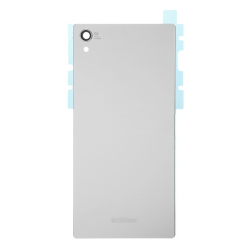 Battery Door Cover with Adhesive Sticker for Sony Xperia Z5 - Silver