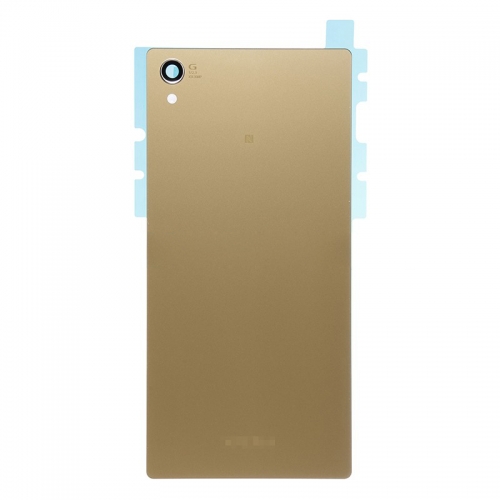 For Sony Xperia Z5 Premium Battery Door Cover with Adhesive Sticker - Gold