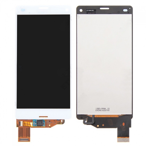 For Sony Xperia Z3 Compact D5803 D5833 M55w LCD Assembly with Touch Screen - White
