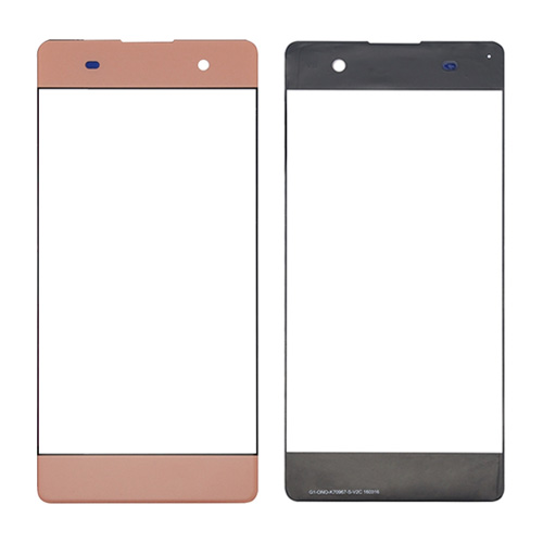 Front Screen Glass Lens Replacement Part for Sony Xperia XA - Rose Gold