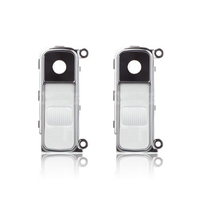 Camera Lens with Power &amp;amp;amp; Volume Buttons for LG K10 K410/ K420/ K430 - White