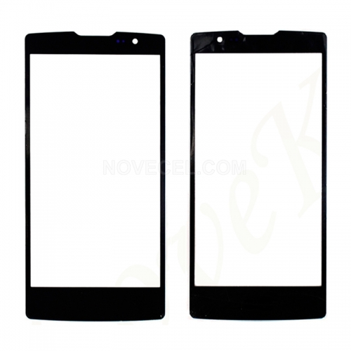 For LG Spirit / H440 Front Screen Outer Glass Lens A/Black