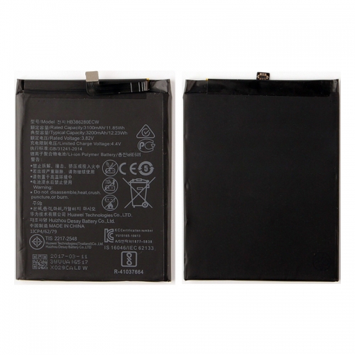3200 mAh Li-polymer Battery HB386280ECW Replacement for Huawei P10