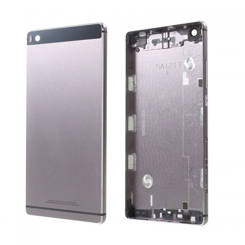 OEM Disassembly Battery Housing Door Cover Replacement for Huawei Ascend P8 - Grey