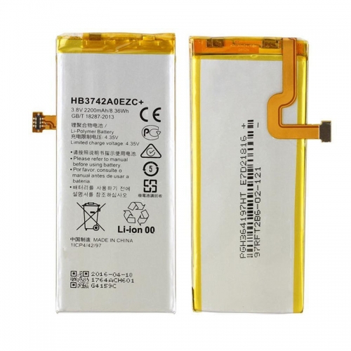 2200mAh OEM Li-polymer Battery Replacement for Huawei Ascend P8 Lite