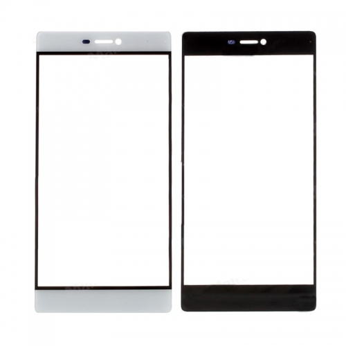 A For Huawei Ascend P8 Front Outer Screen Glass Lens - White