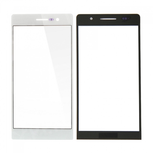 White Front Glass Screen Lens Replacement Part for Huawei Ascend P6