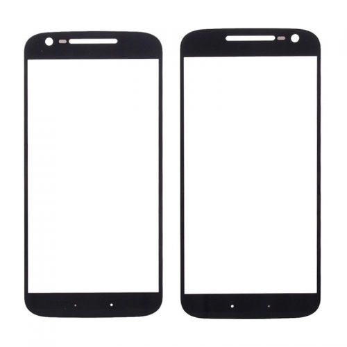 for Motorola Moto G4 Front Screen Outer Glass Lens(Black)