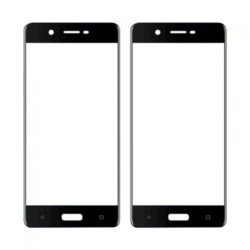 (Higher Quality)Front Glass Lens For Nokia 5-Black