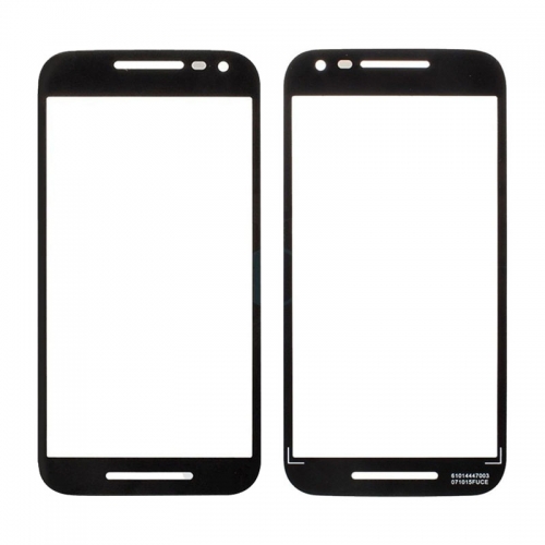 for Motorola Moto G (3rd gen) Front Screen Outer Glass Lens(Black)