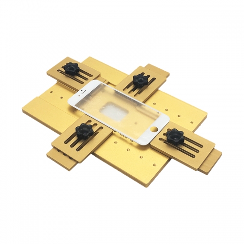 Universal Aluminium Alloy LCD Alignment Mould Adjustable Mold-Golden