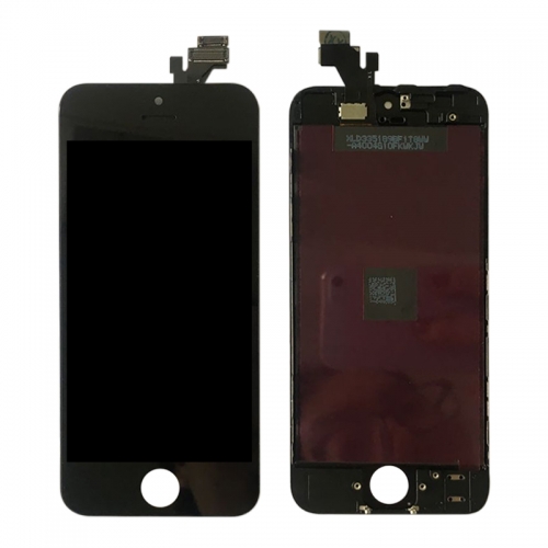 LCD with Touch Screen Digitizer and  Frame for iPhone 5(Generic)-Black