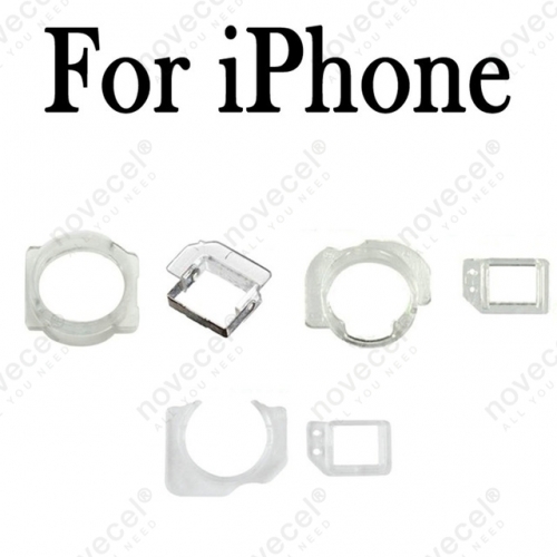 100pcs/lot for iPhone 6sp Front Facing Camera Lens Cover Frame Holder and Guide Proximity Light Sensor Frame Set
