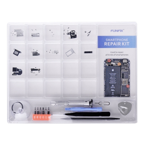 14 in 1 Smartphone Repair Kit Anti Static Project Tray Storage Sort Organize Screws Parts Screwdriver Set Pry Opening Tool