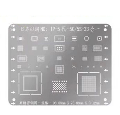 BGA Reballing Stencil for iPhone 5/ 5S/ 5C