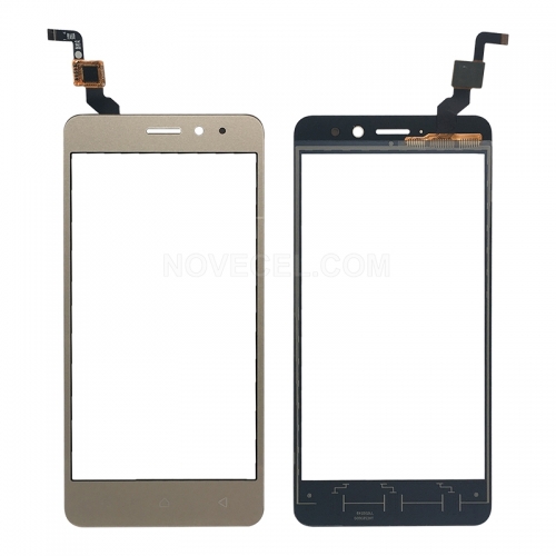 Touch Glass for Lenovo K6 - Gold