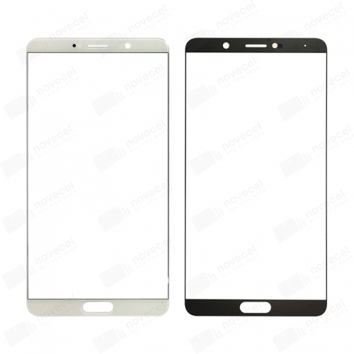 A+ Front Glass for Mate 10 - High Quality/White